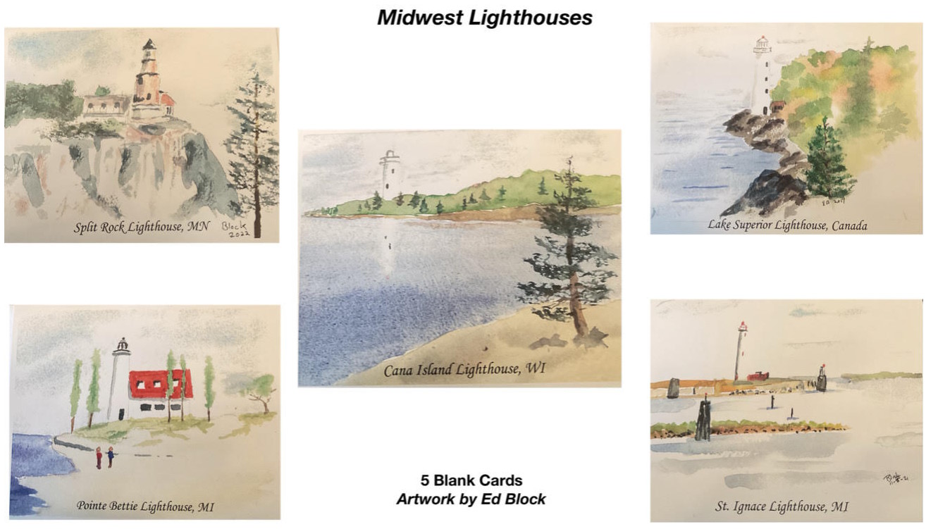 Midwestern Lighthouse 5-pack